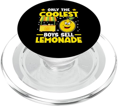 Limonadenständer: Nur die coolsten Jungen verkaufen Limonade PopSockets PopGrip für MagSafe Limonadenständer: Nur die coolsten Jungen verkaufen Limonade PopSockets PopGrip für MagSafe von Lemonade Stand Boss Design Ideas for Kids