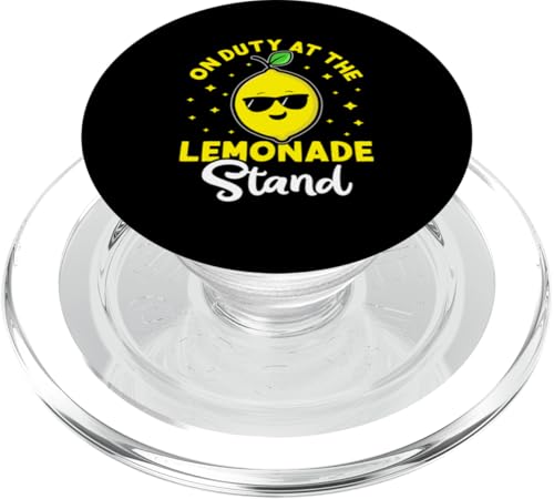 Limonadenständer: On Duty At The Limonade Stand PopSockets PopGrip für MagSafe von Lemonade Stand Boss Design Ideas for Kids