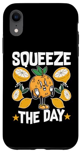 Limonadenständer: Squeeze The Day Hülle für iPhone XR Limonadenständer: Squeeze The Day Hülle für iPhone XR von Lemonade Stand Boss Design Ideas for Kids
