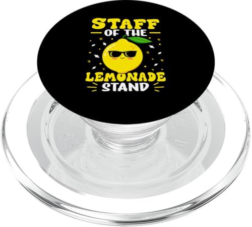Limonadenständer: Staff Of The Limonade Ständer PopSockets PopGrip für MagSafe Limonadenständer: Staff Of The Limonade Ständer PopSockets PopGrip für MagSafe von Lemonade Stand Boss Design Ideas for Kids
