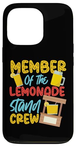 Mitglied der Limonade Stand Crew Hülle für iPhone 13 Pro Mitglied der Limonade Stand Crew Hülle für iPhone 13 Pro von Lemonade Stand Boss Design Ideas for Kids