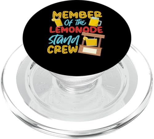 Mitglied der Limonade Stand Crew PopSockets PopGrip für MagSafe Mitglied der Limonade Stand Crew PopSockets PopGrip für MagSafe von Lemonade Stand Boss Design Ideas for Kids