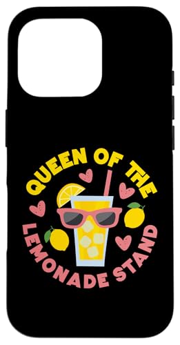 Queen Of The Lemonade Ständer Hülle für iPhone 16 Pro Queen Of The Lemonade Ständer Hülle für iPhone 16 Pro von Lemonade Stand Boss Design Ideas for Kids