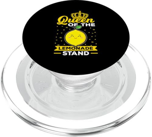 Queen Of The Lemonade Ständer PopSockets PopGrip für MagSafe Queen Of The Lemonade Ständer PopSockets PopGrip für MagSafe von Lemonade Stand Boss Design Ideas for Kids