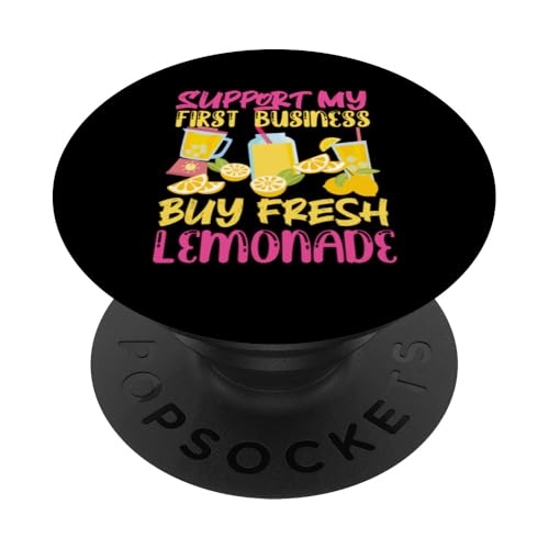 Support My First Business – Kaufen Sie frische Limonade PopSockets Klebender PopGrip Support My First Business – Kaufen Sie frische Limonade PopSockets Klebender PopGrip von Lemonade Stand Boss Design Ideas for Kids