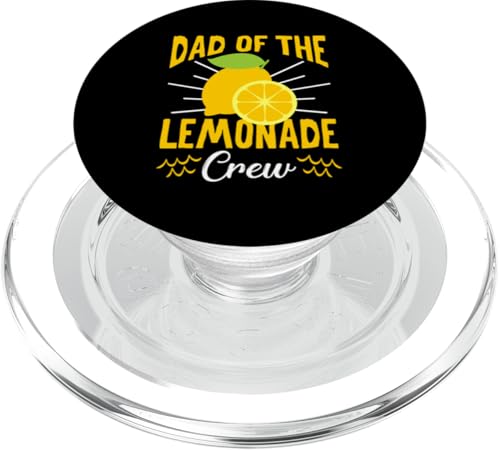 Vater der Lemonade-Crew für Stand PopSockets PopGrip für MagSafe Vater der Lemonade-Crew für Stand PopSockets PopGrip für MagSafe von Lemonade Stand Boss Design Ideas for Kids