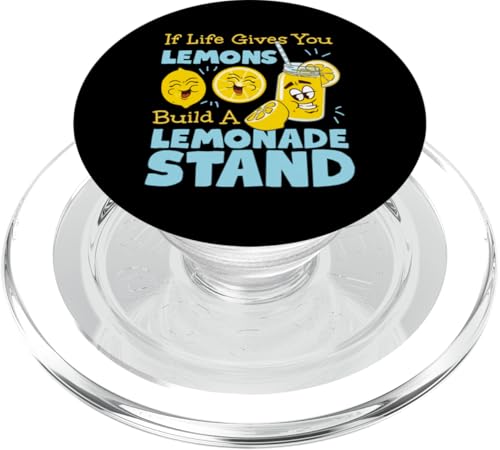 Wenn das Leben dir Zitronen gibt, baue einen Limonadenstand PopSockets PopGrip für MagSafe Wenn das Leben dir Zitronen gibt, baue einen Limonadenstand PopSockets PopGrip für MagSafe von Lemonade Stand Boss Design Ideas for Kids