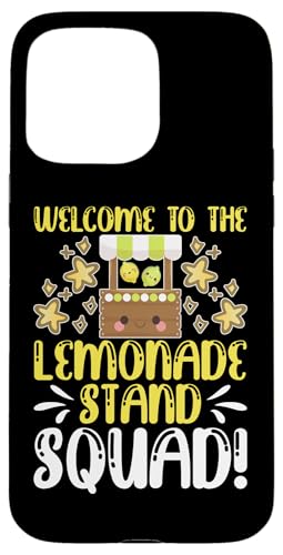 Willkommen im Limonadenständer Squad! Hülle für iPhone 15 Pro Max Willkommen im Limonadenständer Squad! Hülle für iPhone 15 Pro Max von Lemonade Stand Boss Design Ideas for Kids