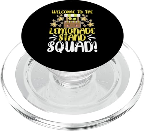 Willkommen im Limonadenständer Squad! PopSockets PopGrip für MagSafe Willkommen im Limonadenständer Squad! PopSockets PopGrip für MagSafe von Lemonade Stand Boss Design Ideas for Kids