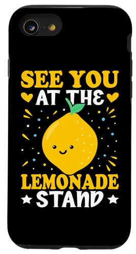 Wir sehen uns am Limonadenstand Hülle für iPhone SE (2020) / 7 / 8 von Lemonade Stand Boss Design Ideas for Kids