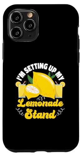 Aufstellbarer Ständer für Mädchen und Jungen Hülle für iPhone 11 Pro von Lemonade Stand Designs For Fresh Lemon Juice Lover