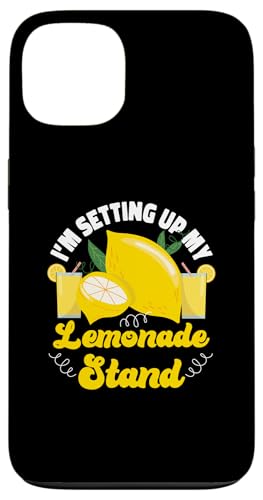 Aufstellbarer Ständer für Mädchen und Jungen Hülle für iPhone 13 von Lemonade Stand Designs For Fresh Lemon Juice Lover
