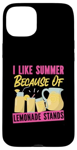 I Like Summer Because Of Limonade Stands Hülle für iPhone 15 Plus I Like Summer Because Of Limonade Stands Hülle für iPhone 15 Plus von Lemonade Stand Designs For Fresh Lemon Juice Lover