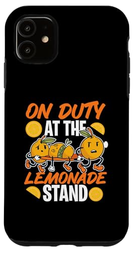 Im Dienst am Limonadenstand Hülle für iPhone 11 von Lemonade Stand Designs For Fresh Lemon Juice Lover