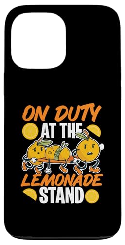 Im Dienst am Limonadenstand Hülle für iPhone 13 Pro Max von Lemonade Stand Designs For Fresh Lemon Juice Lover