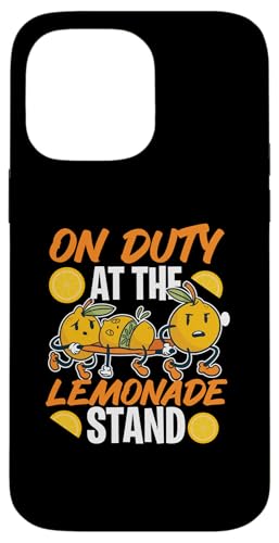 Im Dienst am Limonadenstand Hülle für iPhone 14 Pro Max von Lemonade Stand Designs For Fresh Lemon Juice Lover
