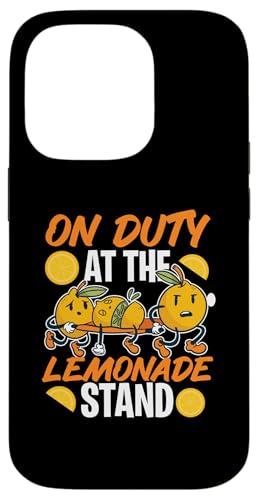 Im Dienst am Limonadenstand Hülle für iPhone 14 Pro von Lemonade Stand Designs For Fresh Lemon Juice Lover
