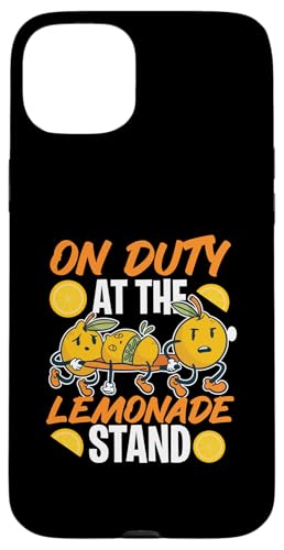 Im Dienst am Limonadenstand Hülle für iPhone 15 Plus von Lemonade Stand Designs For Fresh Lemon Juice Lover