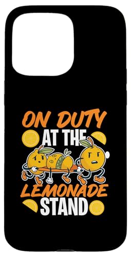 Im Dienst am Limonadenstand Hülle für iPhone 15 Pro Max von Lemonade Stand Designs For Fresh Lemon Juice Lover