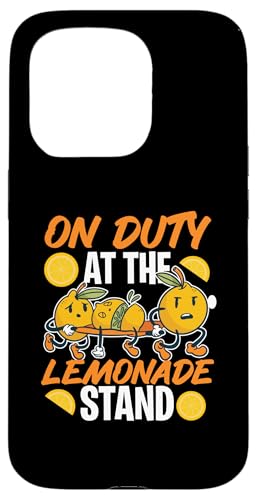 Im Dienst am Limonadenstand Hülle für iPhone 15 Pro von Lemonade Stand Designs For Fresh Lemon Juice Lover