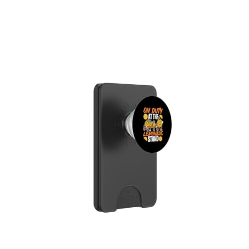 Im Dienst am Limonadenstand PopSockets PopWallet für MagSafe Im Dienst am Limonadenstand PopSockets PopWallet für MagSafe von Lemonade Stand Designs For Fresh Lemon Juice Lover