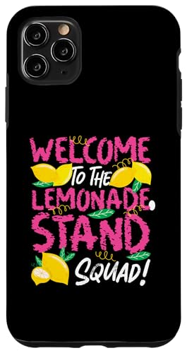 Limonade Stand Squad für Limonadenständer Boss Hülle für iPhone 11 Pro Max Limonade Stand Squad für Limonadenständer Boss Hülle für iPhone 11 Pro Max von Lemonade Stand Designs For Fresh Lemon Juice Lover