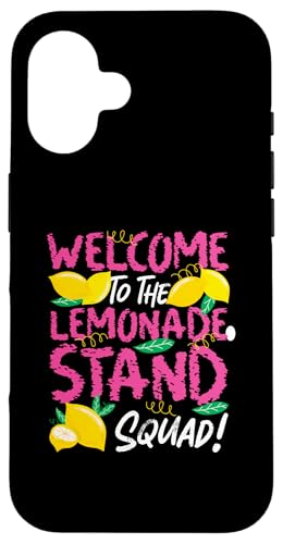 Limonade Stand Squad für Limonadenständer Boss Hülle für iPhone 16 Limonade Stand Squad für Limonadenständer Boss Hülle für iPhone 16 von Lemonade Stand Designs For Fresh Lemon Juice Lover