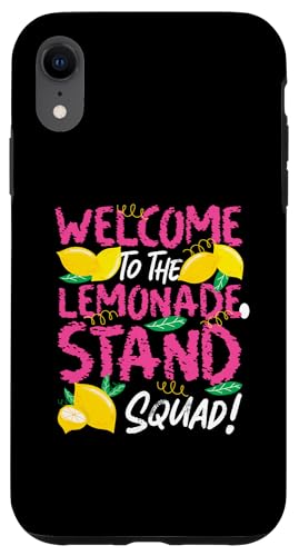 Limonade Stand Squad für Limonadenständer Boss Hülle für iPhone XR Limonade Stand Squad für Limonadenständer Boss Hülle für iPhone XR von Lemonade Stand Designs For Fresh Lemon Juice Lover