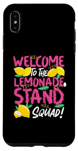 Limonade Stand Squad für Limonadenständer Boss Hülle für iPhone XS Max Limonade Stand Squad für Limonadenständer Boss Hülle für iPhone XS Max von Lemonade Stand Designs For Fresh Lemon Juice Lover
