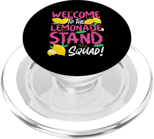 Limonade Stand Squad für Limonadenständer Boss PopSockets PopGrip für MagSafe von Lemonade Stand Designs For Fresh Lemon Juice Lover