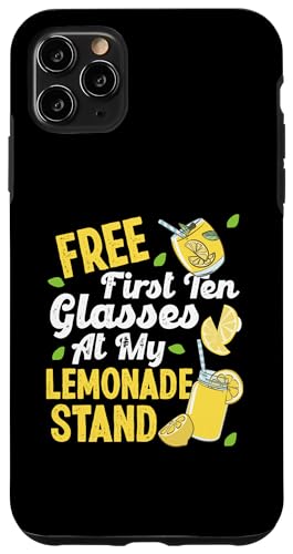 Limonadenständer für Unternehmer Hülle für iPhone 11 Pro Max von Lemonade Stand Designs For Fresh Lemon Juice Lover