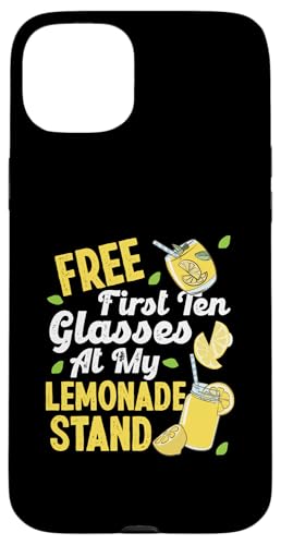Limonadenständer für Unternehmer Hülle für iPhone 15 Plus von Lemonade Stand Designs For Fresh Lemon Juice Lover