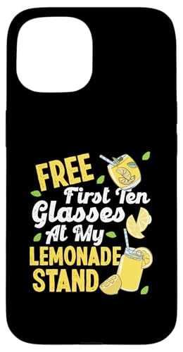 Limonadenständer für Unternehmer Hülle für iPhone 15 von Lemonade Stand Designs For Fresh Lemon Juice Lover