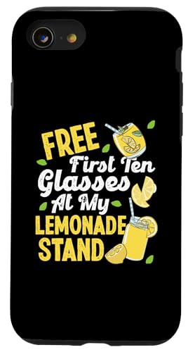 Limonadenständer für Unternehmer Hülle für iPhone SE (2020) / 7 / 8 von Lemonade Stand Designs For Fresh Lemon Juice Lover