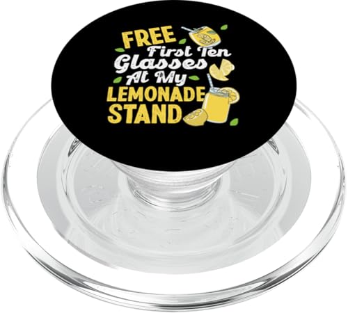 Limonadenständer für Unternehmer PopSockets PopGrip für MagSafe Limonadenständer für Unternehmer PopSockets PopGrip für MagSafe von Lemonade Stand Designs For Fresh Lemon Juice Lover