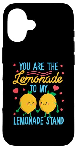 Limonadenständer für Zitronen- und Saft-Liebhaber Hülle für iPhone 16 von Lemonade Stand Designs For Fresh Lemon Juice Lover