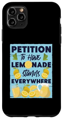 Limonadenständer für Zitronensaft-Liebhaber Hülle für iPhone 11 Pro Max von Lemonade Stand Designs For Fresh Lemon Juice Lover