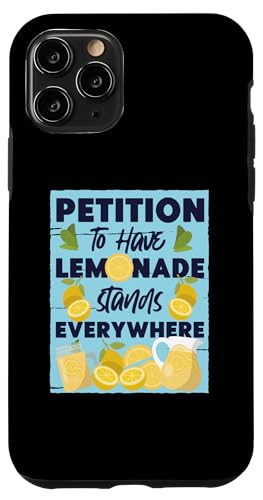 Limonadenständer für Zitronensaft-Liebhaber Hülle für iPhone 11 Pro von Lemonade Stand Designs For Fresh Lemon Juice Lover