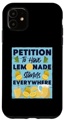 Limonadenständer für Zitronensaft-Liebhaber Hülle für iPhone 11 von Lemonade Stand Designs For Fresh Lemon Juice Lover