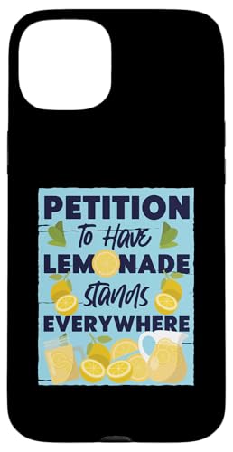 Limonadenständer für Zitronensaft-Liebhaber Hülle für iPhone 15 Plus von Lemonade Stand Designs For Fresh Lemon Juice Lover