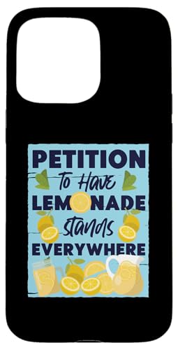 Limonadenständer für Zitronensaft-Liebhaber Hülle für iPhone 15 Pro Max von Lemonade Stand Designs For Fresh Lemon Juice Lover