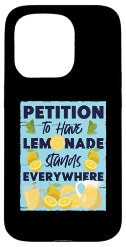 Limonadenständer für Zitronensaft-Liebhaber Hülle für iPhone 15 Pro von Lemonade Stand Designs For Fresh Lemon Juice Lover