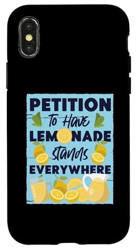 Limonadenständer für Zitronensaft-Liebhaber Hülle für iPhone X/XS Limonadenständer für Zitronensaft-Liebhaber Hülle für iPhone X/XS von Lemonade Stand Designs For Fresh Lemon Juice Lover