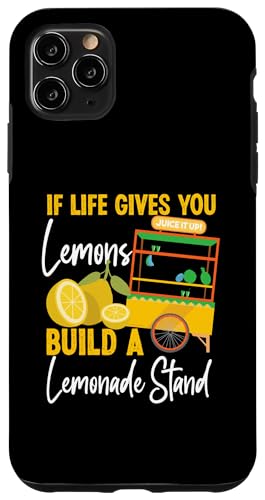 Wenn das Leben dir Zitronen gibt, baue einen Limonadenstand Hülle für iPhone 11 Pro Max Wenn das Leben dir Zitronen gibt, baue einen Limonadenstand Hülle für iPhone 11 Pro Max von Lemonade Stand Designs For Fresh Lemon Juice Lover