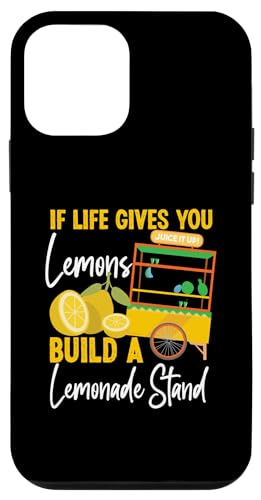 Wenn das Leben dir Zitronen gibt, baue einen Limonadenstand Hülle für iPhone 12 mini von Lemonade Stand Designs For Fresh Lemon Juice Lover