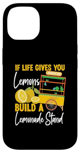 Wenn das Leben dir Zitronen gibt, baue einen Limonadenstand Hülle für iPhone 14 von Lemonade Stand Designs For Fresh Lemon Juice Lover