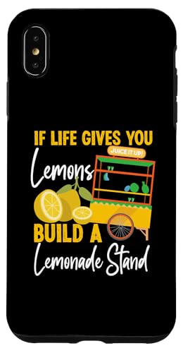 Wenn das Leben dir Zitronen gibt, baue einen Limonadenstand Hülle für iPhone XS Max Wenn das Leben dir Zitronen gibt, baue einen Limonadenstand Hülle für iPhone XS Max von Lemonade Stand Designs For Fresh Lemon Juice Lover