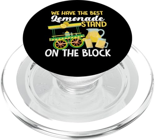 Wir haben den besten Limonadenständer auf dem Block PopSockets PopGrip für MagSafe von Lemonade Stand Designs For Fresh Lemon Juice Lover