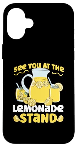 Wir sehen uns am Limonadenständer Design für Zitronenunternehmer Hülle für iPhone 16 Plus von Lemonade Stand Designs For Fresh Lemon Juice Lover