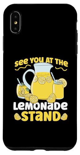 Wir sehen uns am Limonadenständer Design für Zitronenunternehmer Hülle für iPhone XS Max von Lemonade Stand Designs For Fresh Lemon Juice Lover